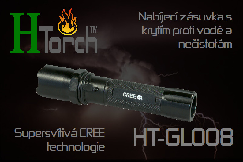 Svítilna HTorch GL-008 SET