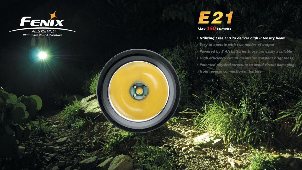 LED svítilna Fenix E21 R3